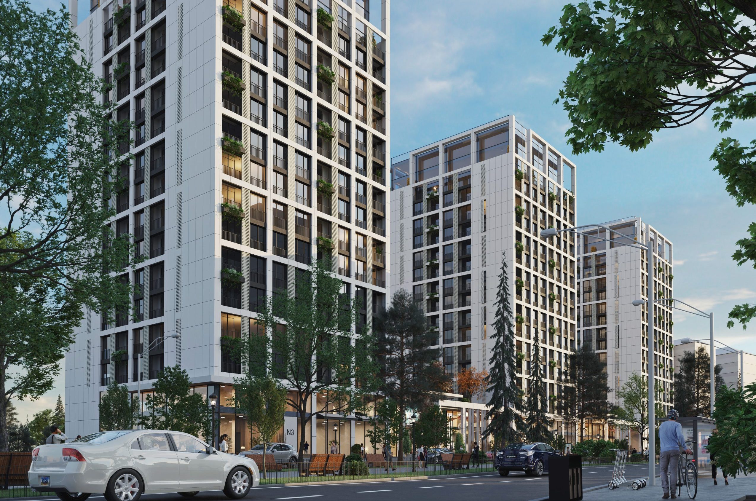 הדמיה פרויקט Grand Oasis Towers